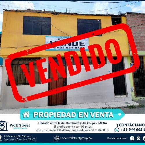 98 Av. Humbolt cruce con Av. Collpa